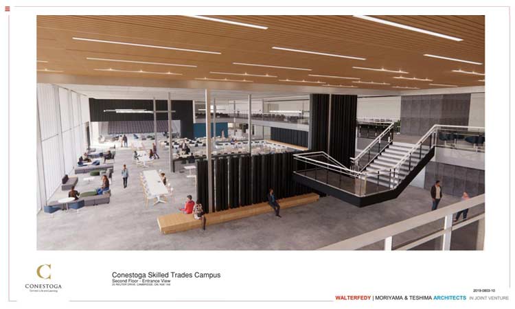 2nd floor entrance view