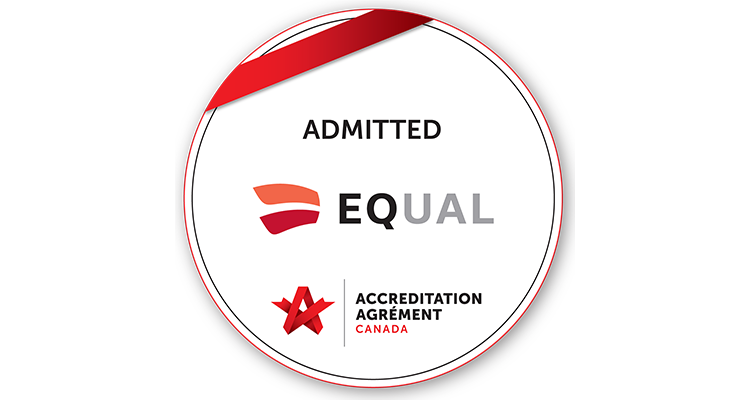 Admitted EQUAL accreditation Canada
