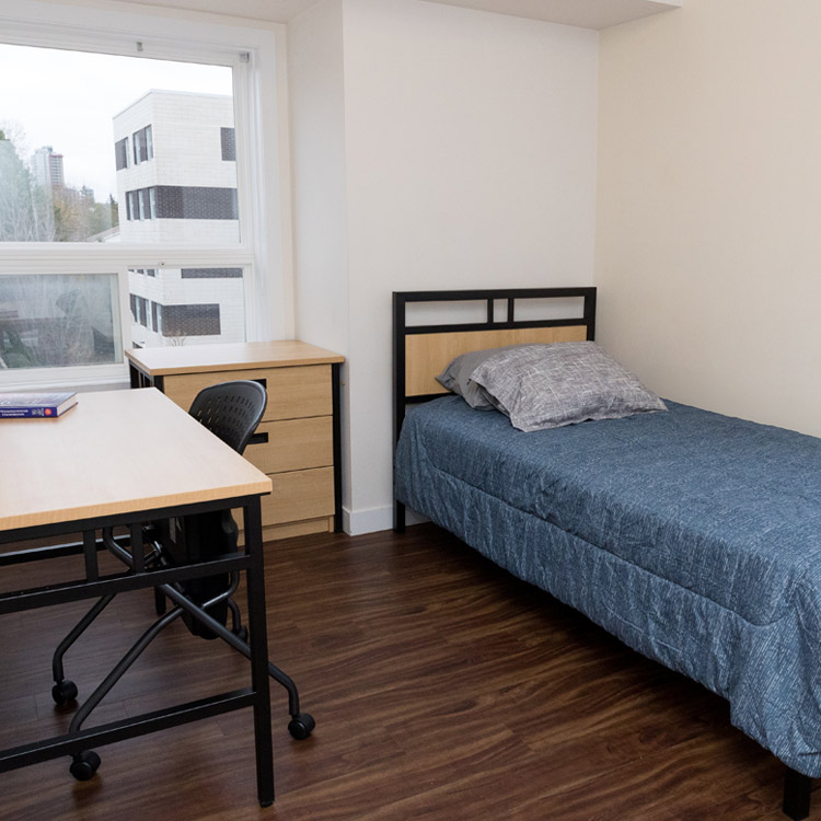 Individual bedrooms